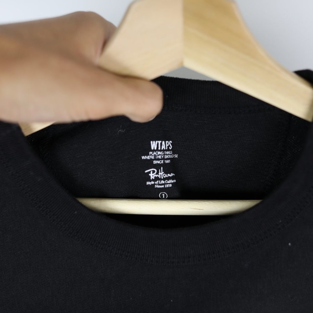 WTAPS Logo Tee With Rons On Back - Picture 2 of 6